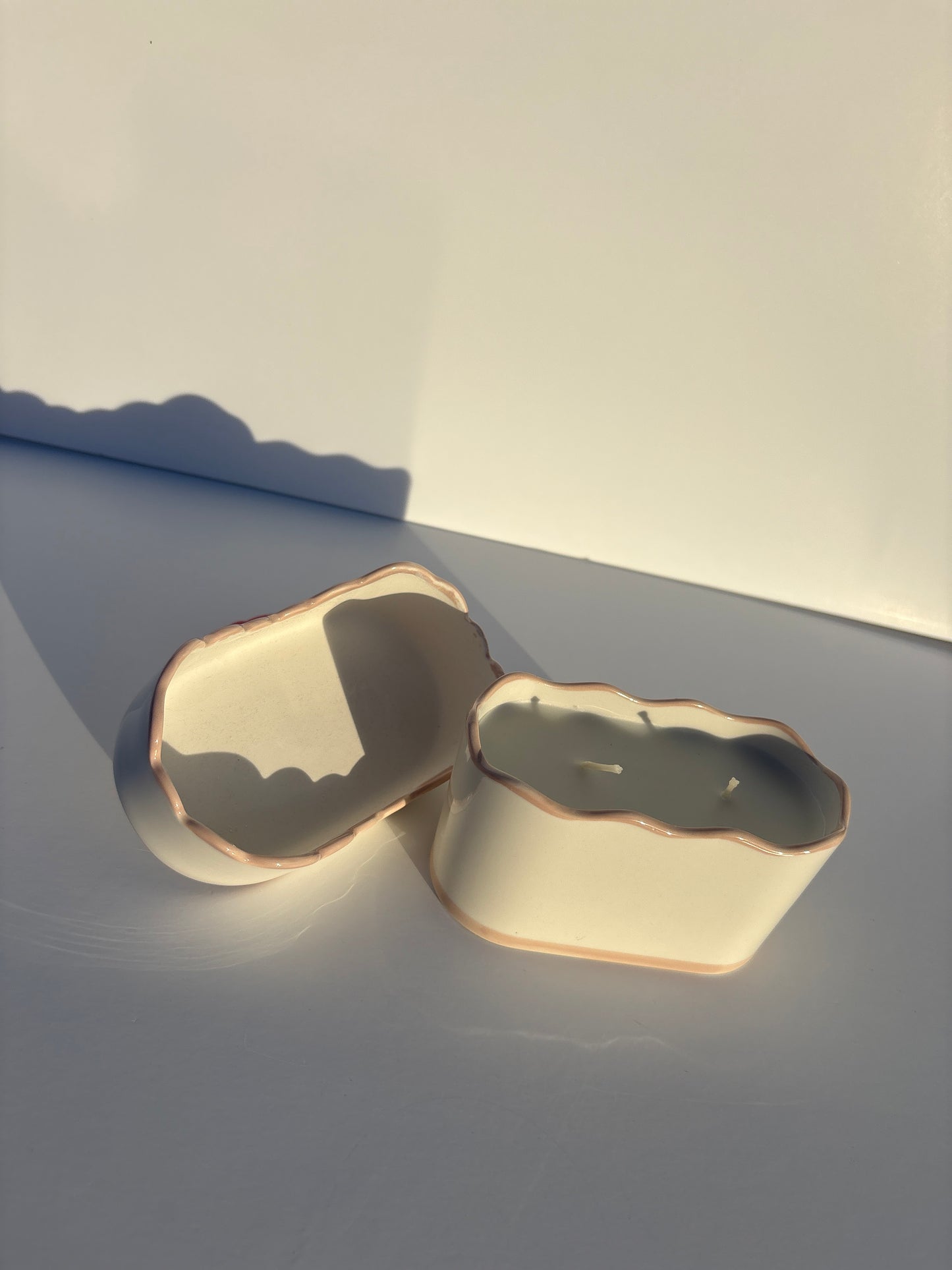 Yuzu Woods Candle in Cherie Ceramic Dish