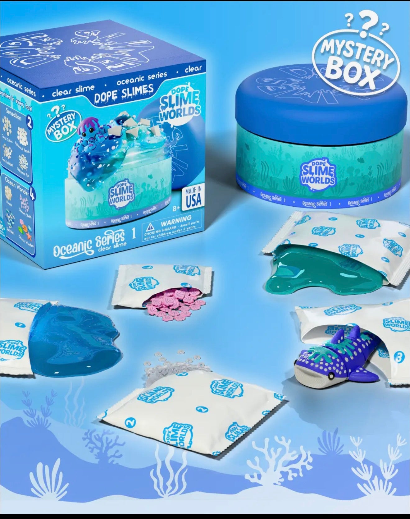 Slime Worlds™ Oceanic Series 1 Blind Box Slime Kit