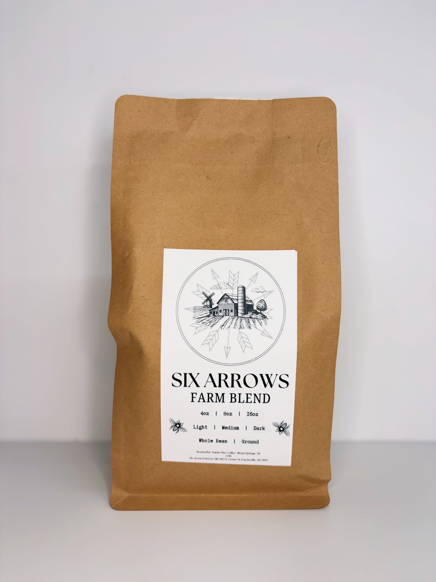 Six Arrows Farm Blend Coffee 16oz