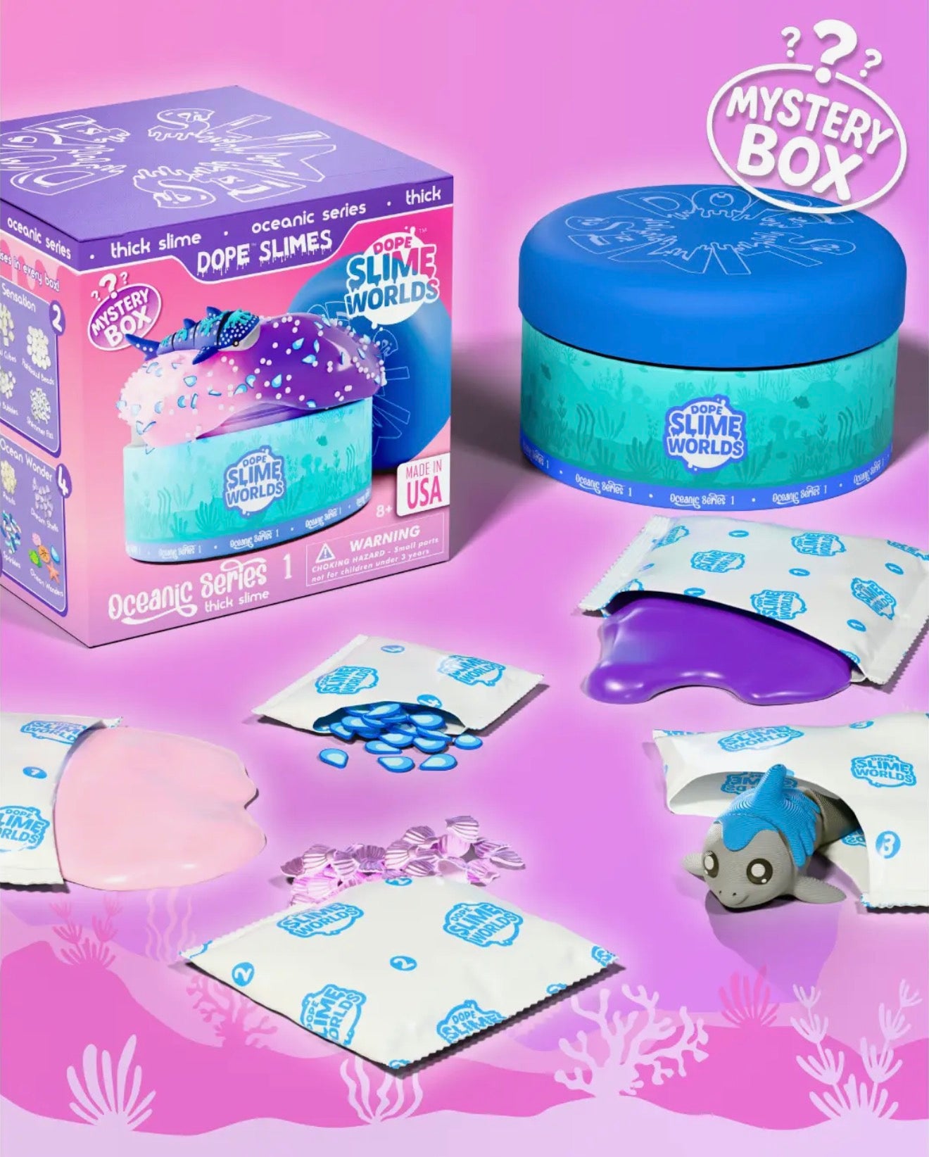 Slime Worlds™ Oceanic Series 1 Blind Box Slime Kit