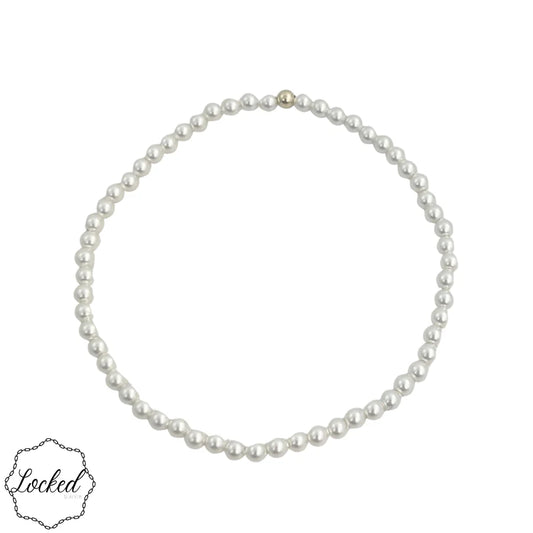 Gold Filled | Glass Pearl 20