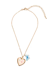 Butterfly Heart Locket