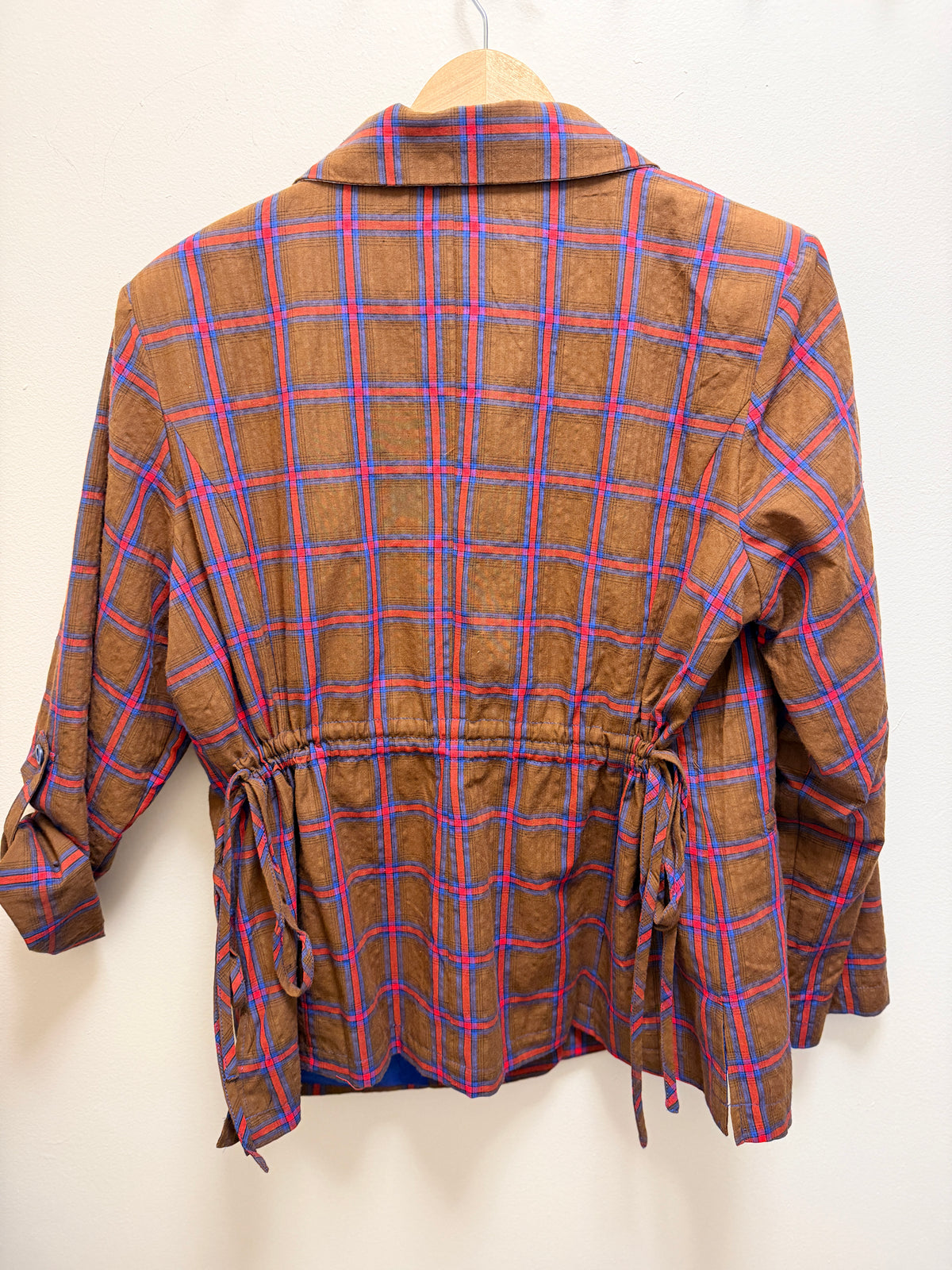 Winton and Waits Saddlebrook Jacket Luxe Plaid Brown