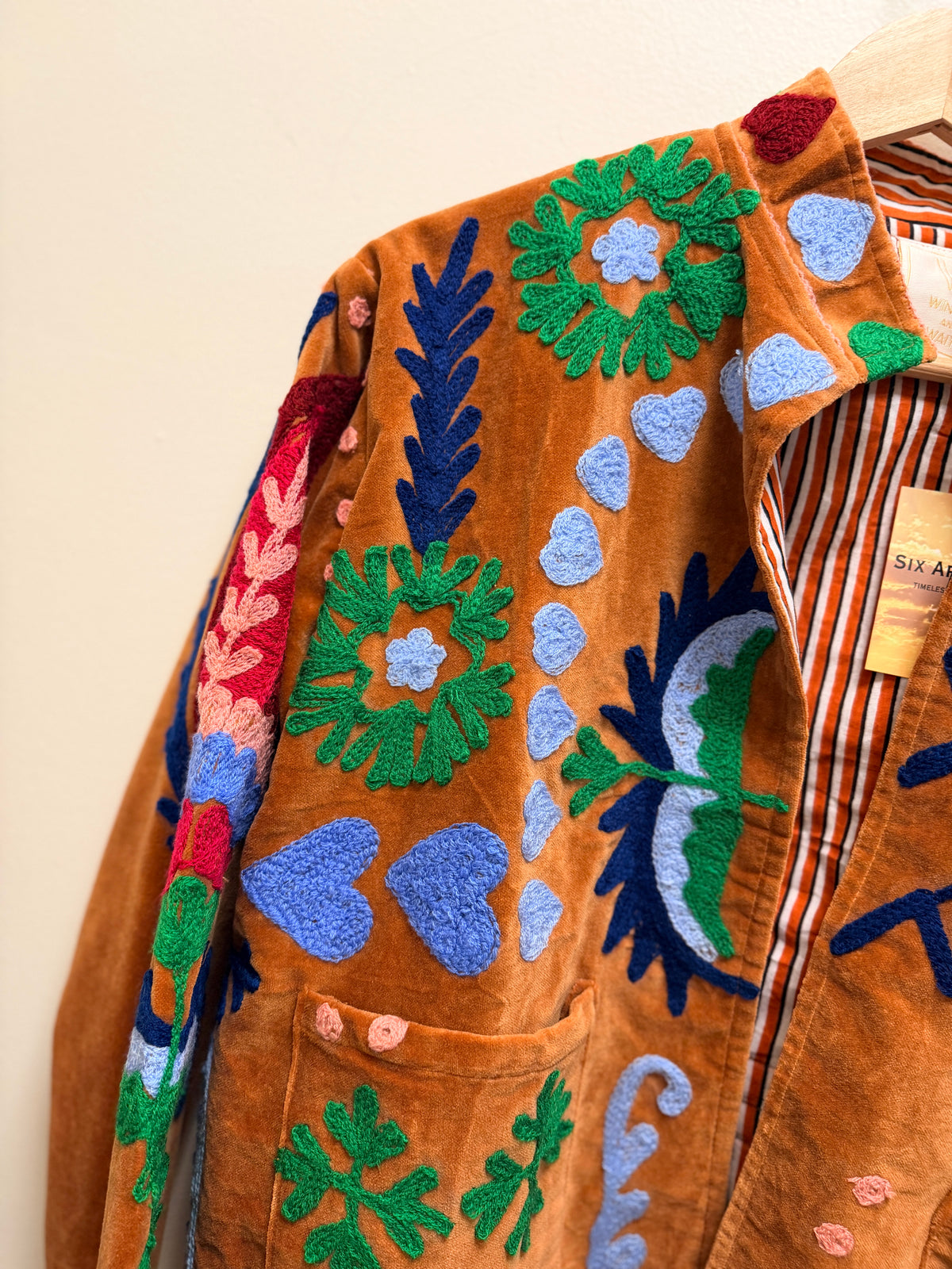 Winton and Waits Love Suzhani Jacket Cinnamon