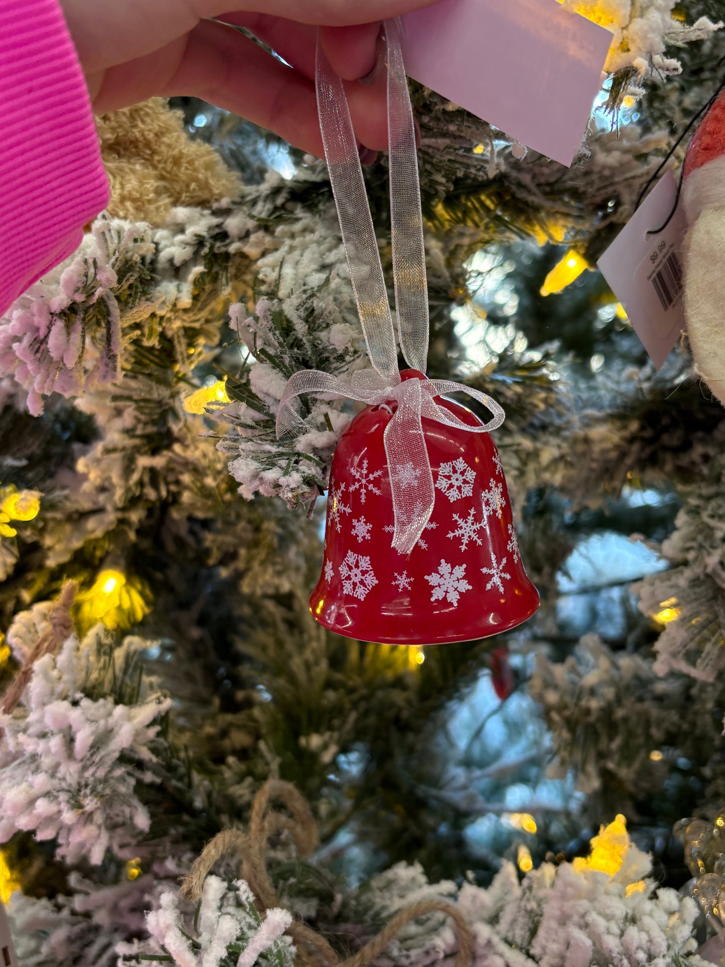 Ceramic Bell Ornament