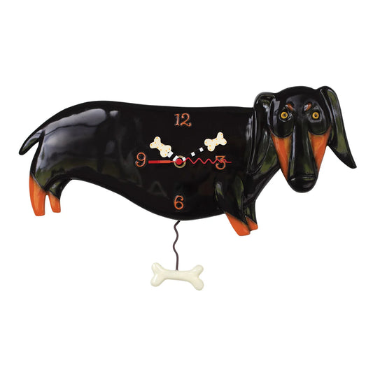 Otis Daschsund Wall Clock