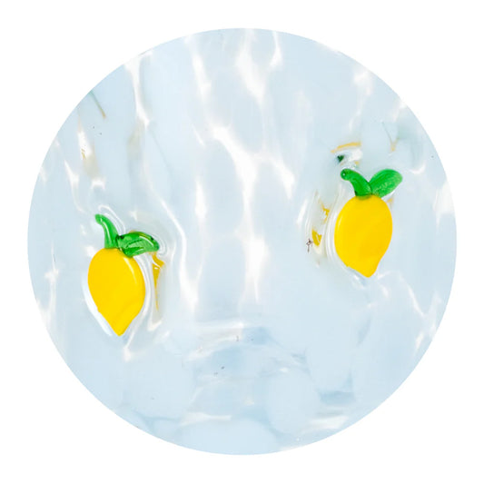 Lemon Meringue Charm Glass