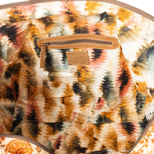 Yellow & Red Weekender Bag