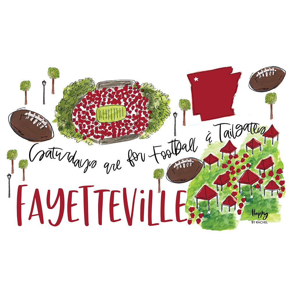 Saturdays in Fayetteville 24 oz Insulated Party Cup