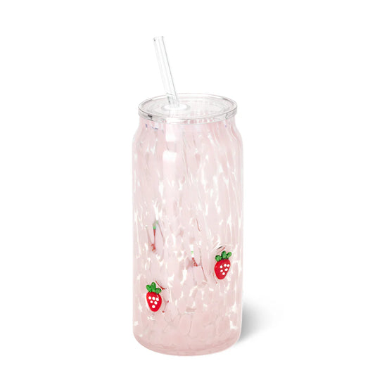 Strawberry Shortcake Charm Glass