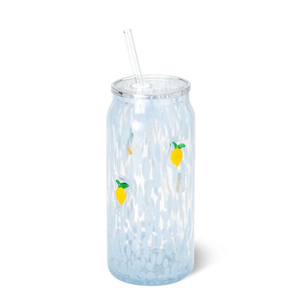 Lemon Meringue Charm Glass
