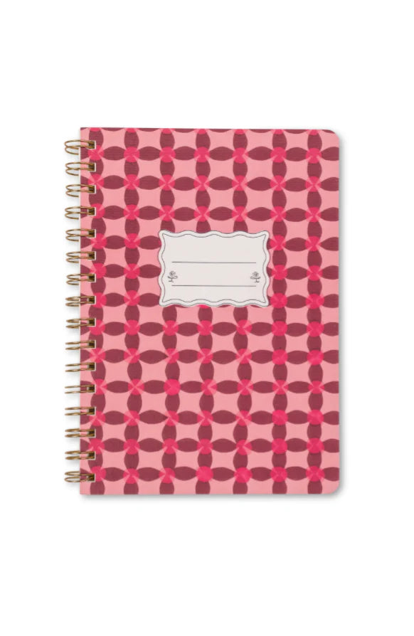 Blush Pinwheel Notebook