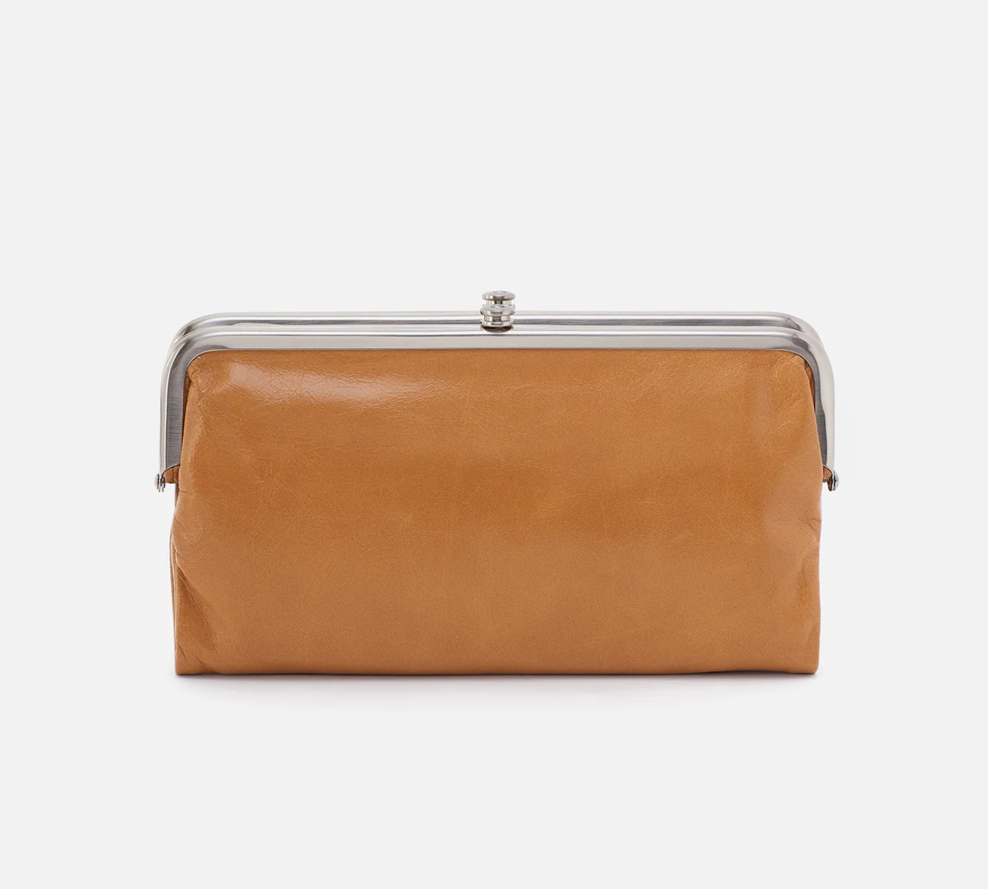 HOBO Lauren Frame Clutch Wallet – Natural