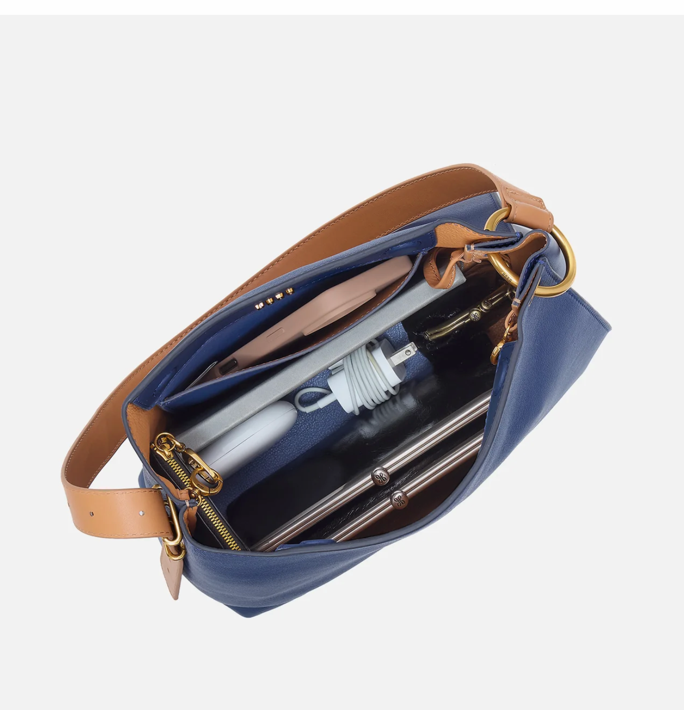 HOBO Rayna Shoulder Bag – Navy Horizon