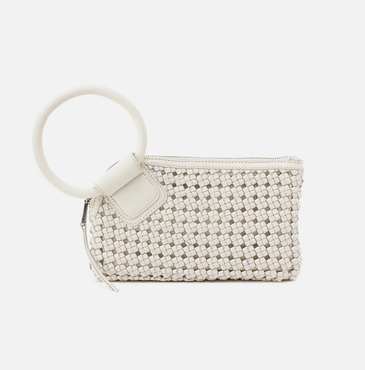 HOBO Sable Woven Leather Wristlet – Whitecap