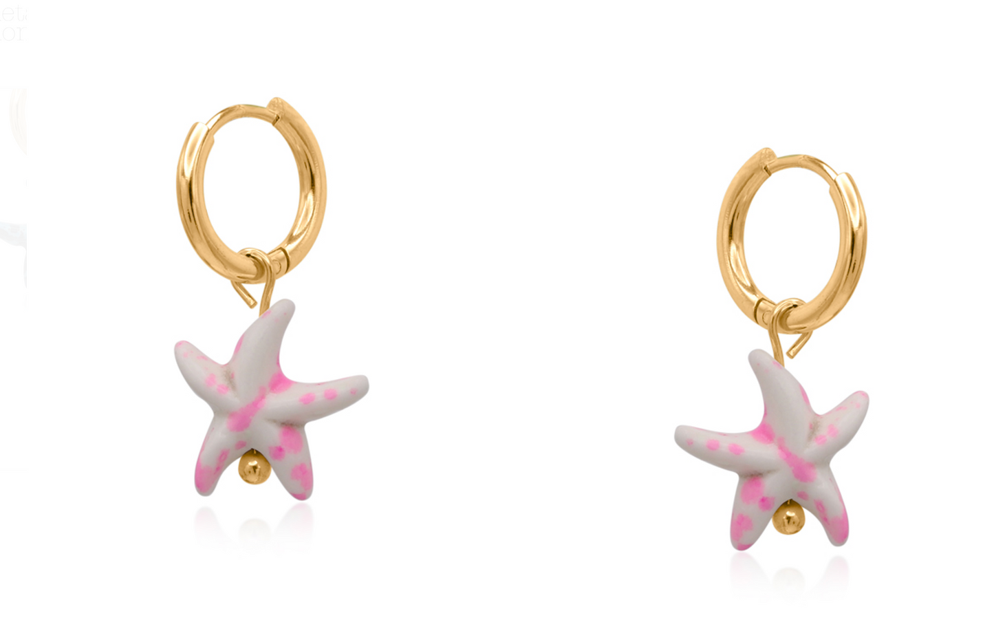 Sea Star Petite Hoop Earrings