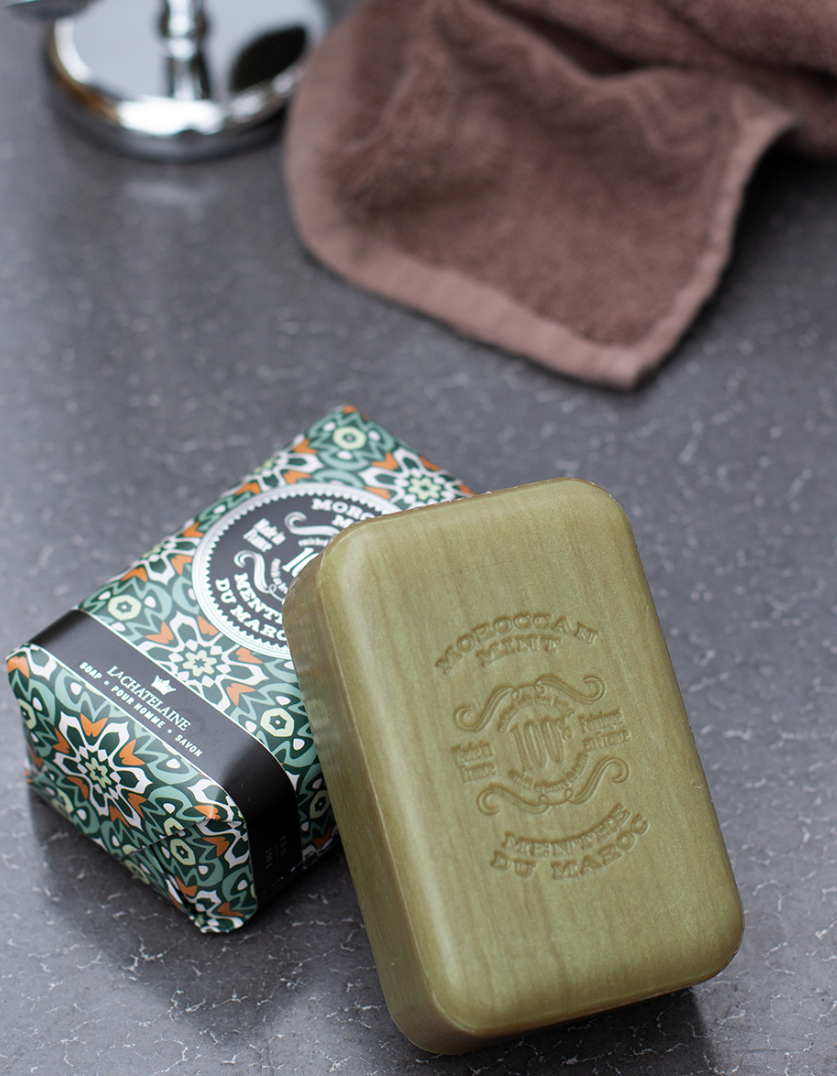 La Chatelaine French Soap Bar | Moroccan Mint