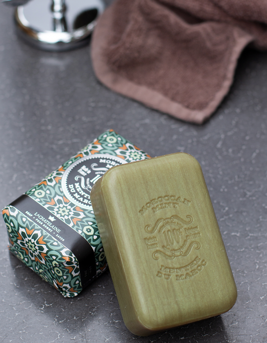 La Chatelaine French Soap Bar | Moroccan Mint