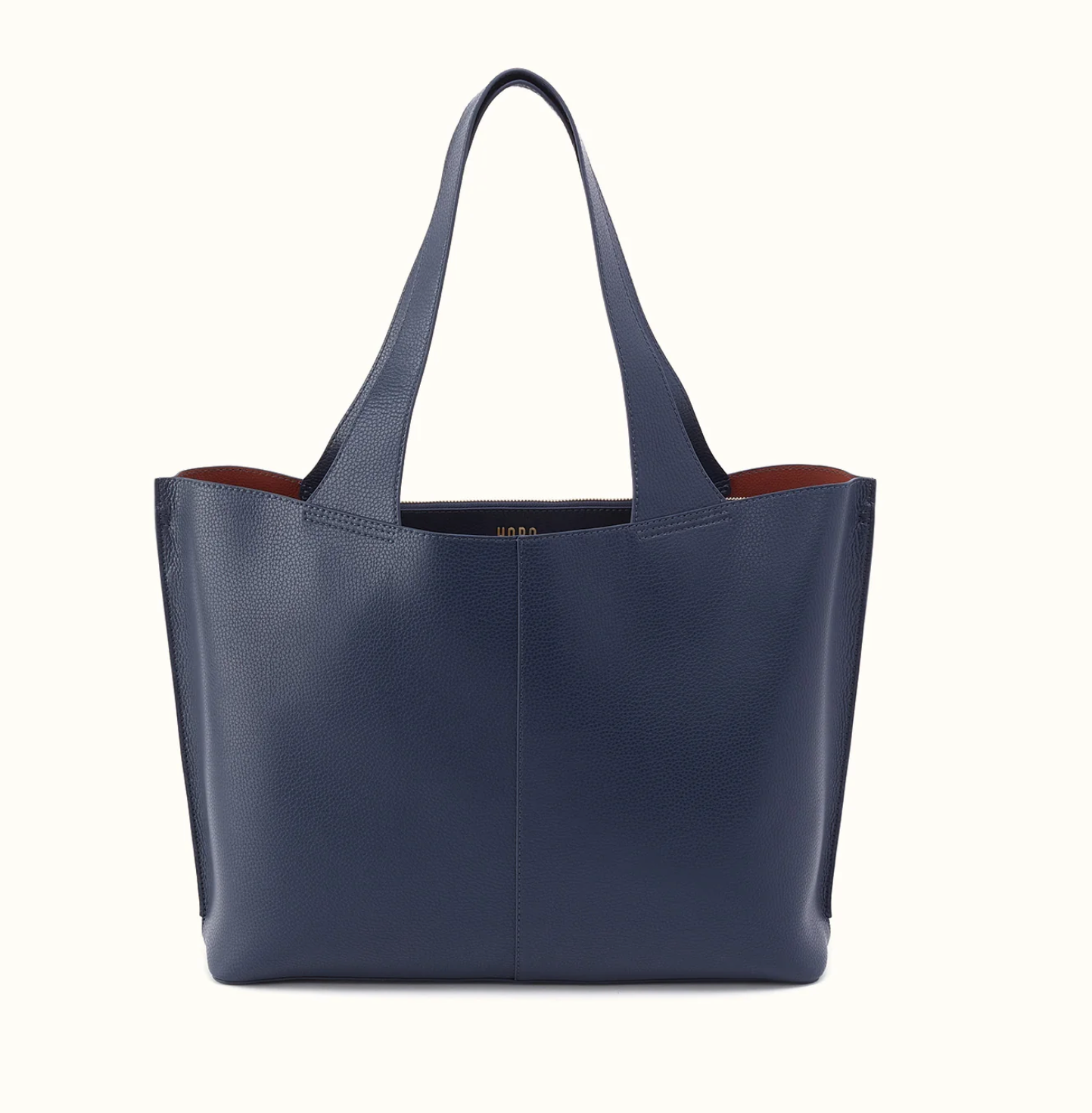 HOBO Vida Large Tote in Mood Indigo micropebbled leather