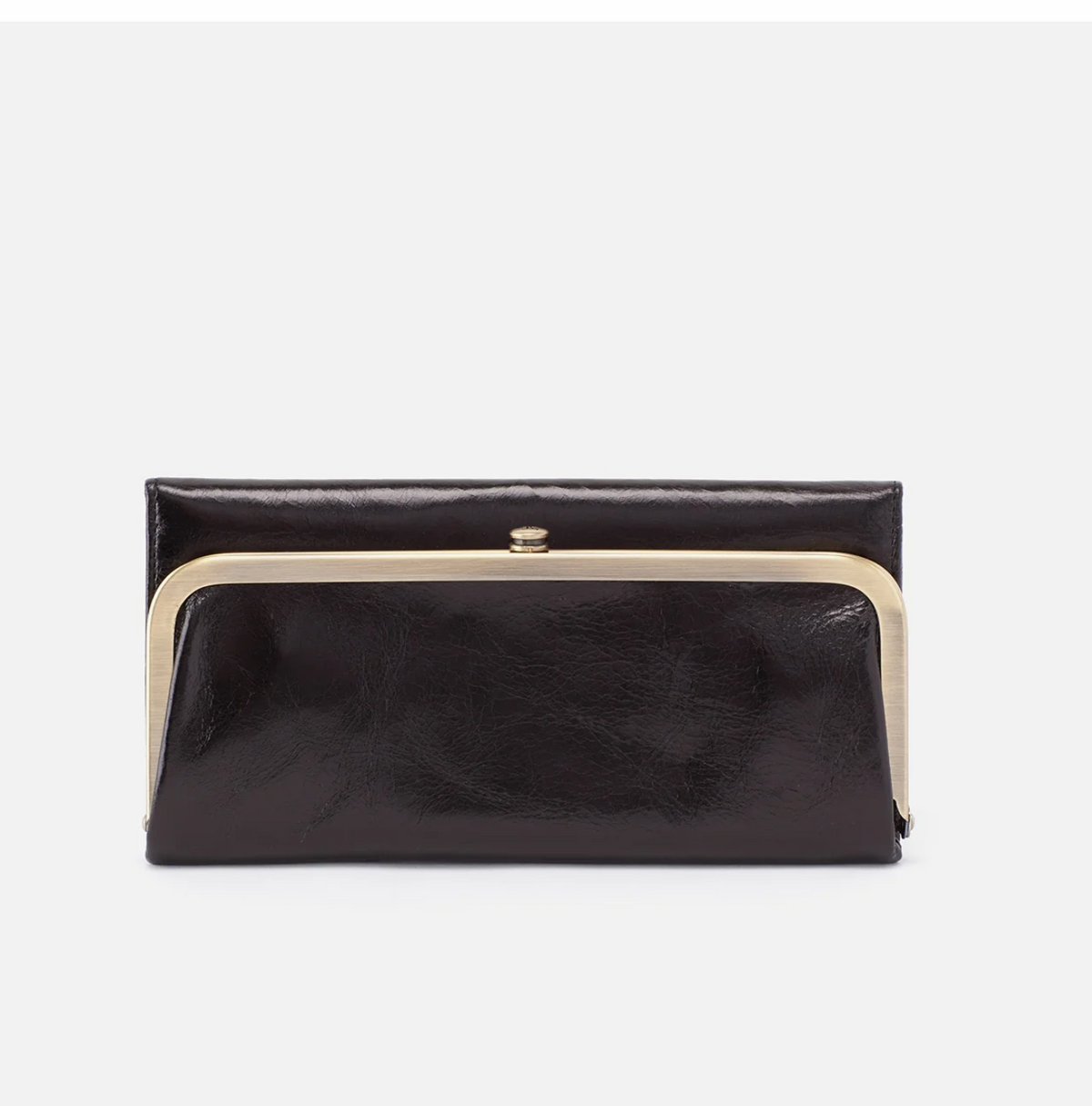 HOBO Rachel Continental Wallet | Vintage Frame Leather Trifold Wallet