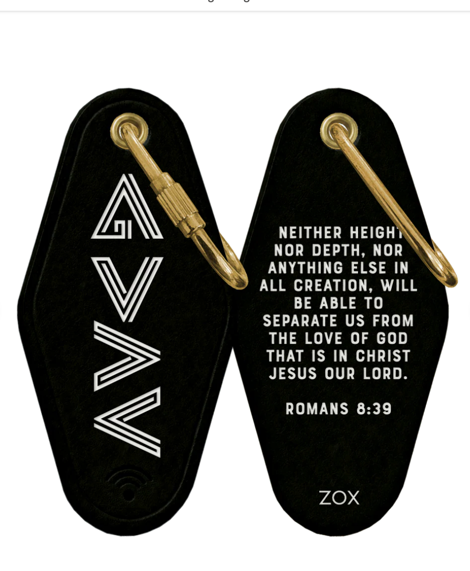 ZOX Interactive Bible Keychain | NFC Scripture Keychain
