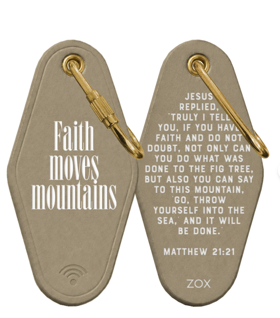 ZOX Interactive Bible Keychain | NFC Scripture Keychain