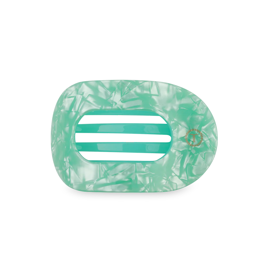 TELETIES Flat Round Hair Clip