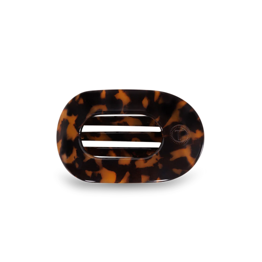 TELETIES Flat Round Hair Clip