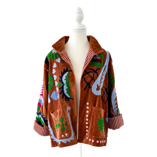 Winton and Waits Love Suzhani Jacket Cinnamon