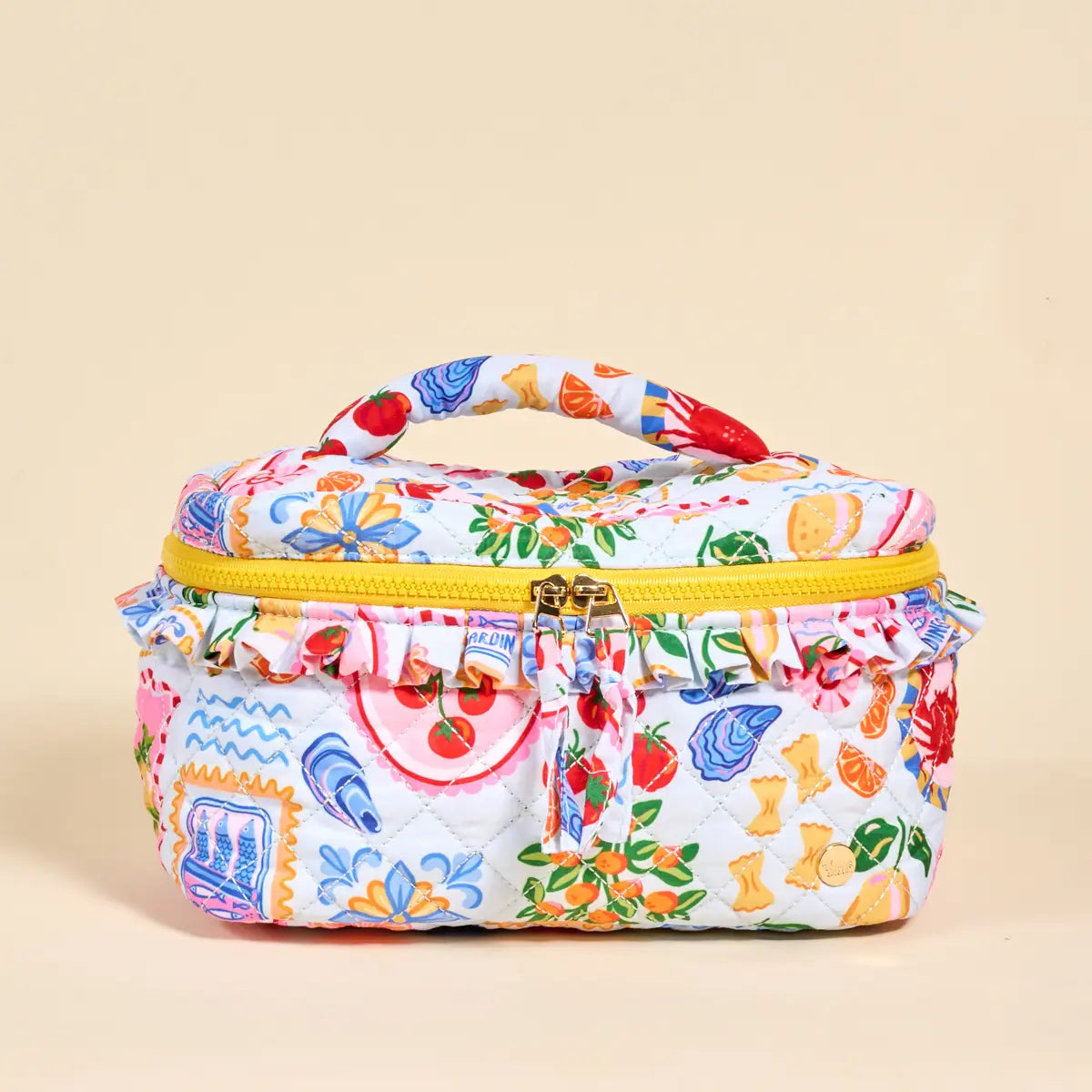 Ciao Bella Glam & Go Quilted Cosmetic Bag