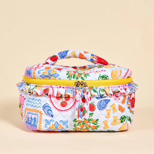 Ciao Bella Glam & Go Quilted Cosmetic Bag
