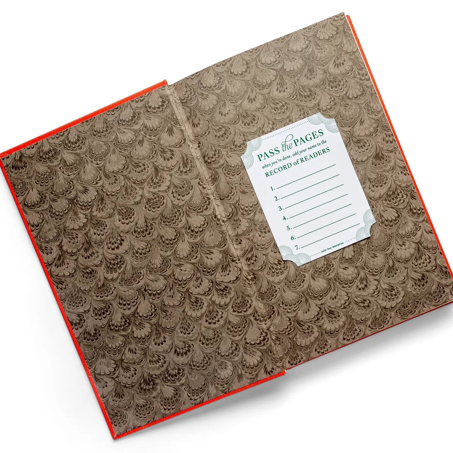 Pass the Pages Book Plate