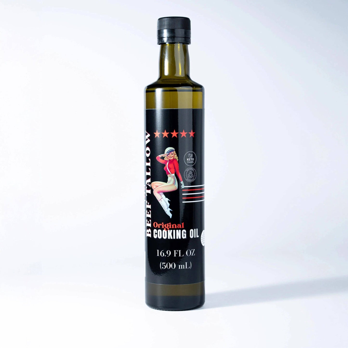 Premium Grass-Fed Beef Tallow Cooking Oil