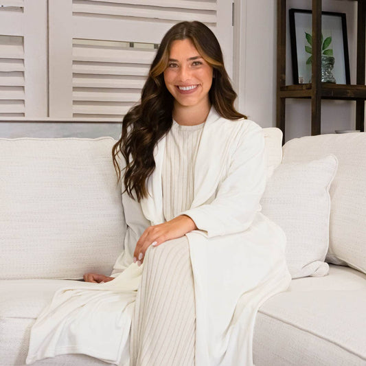 Soft White Classic Robe