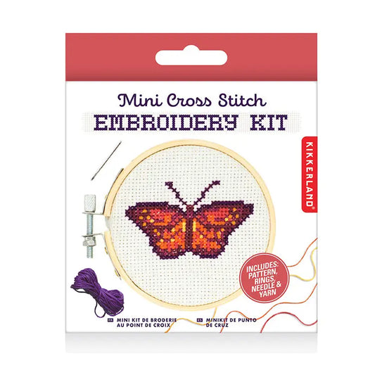 Butterfly Mini Cross Stitch