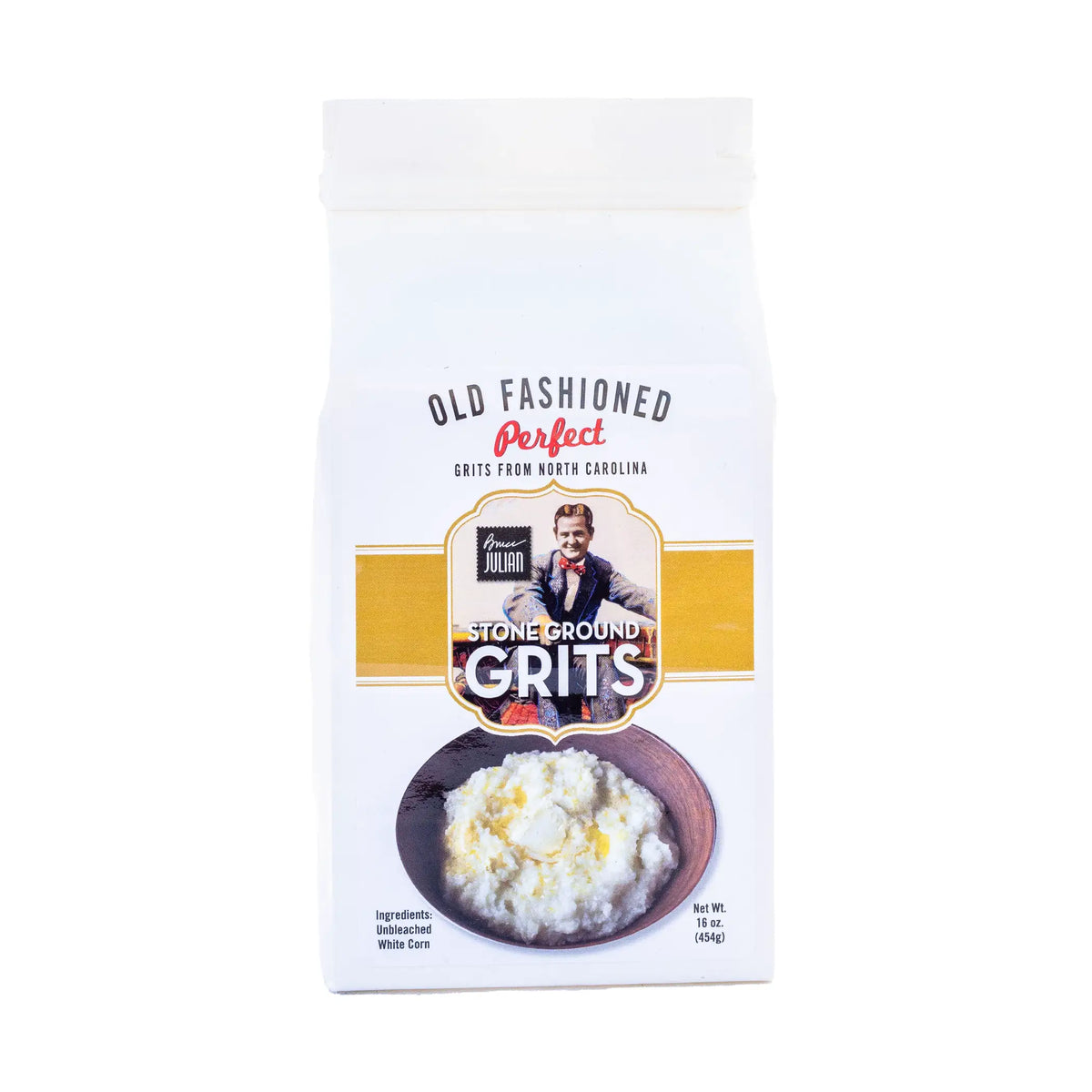 Bruce Julian Stone Ground North Carolina Grits 16 oz bag