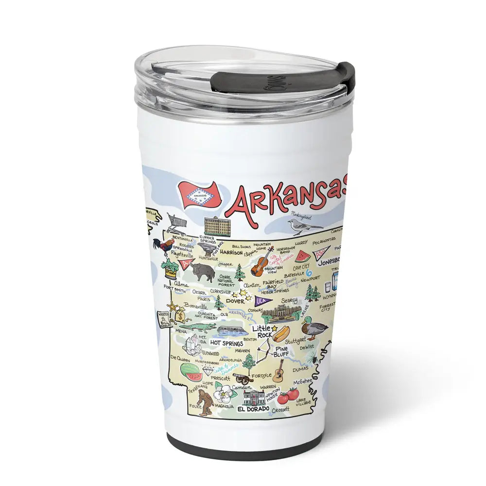 24oz Arkansas Party Cup