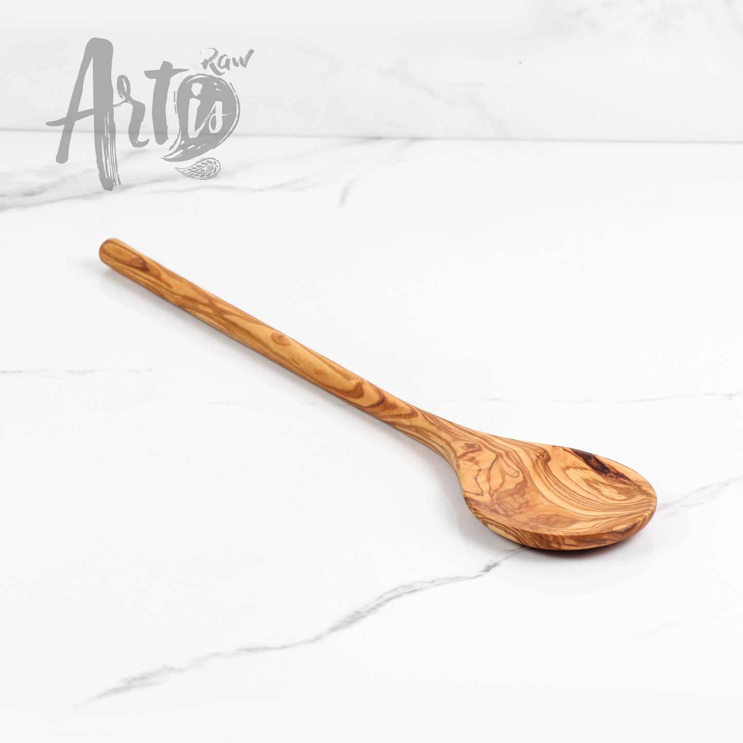 Olive Wood Cooking Spoon – Handmade Kitchen Utensil