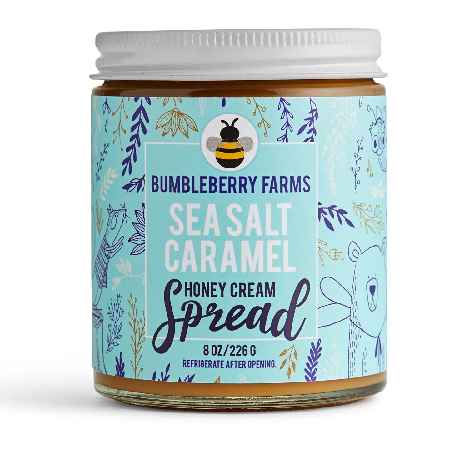 Sea Salt Caramel Honey Cream Spread