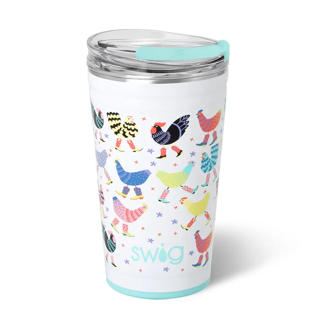 24oz Funky Chicken Party Cup