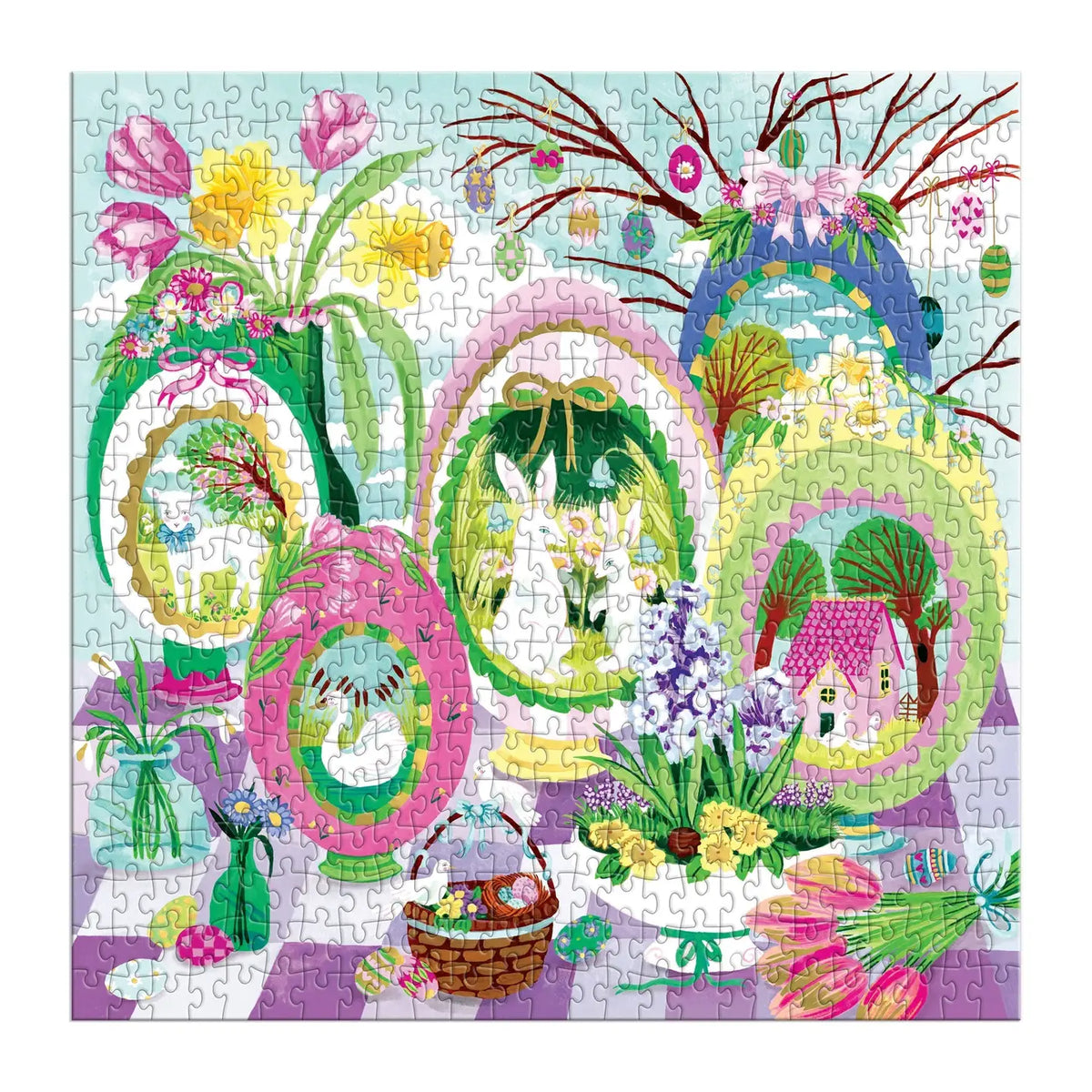 Multiplus Spring Puzzle Windows To Spring Puzzle – Six Arrows Farm and Gift