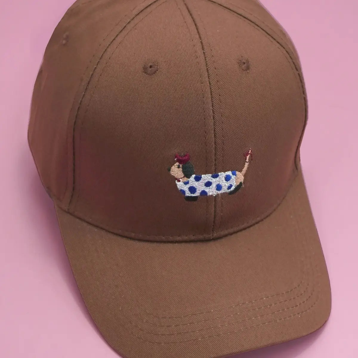 Dachshund Embroidered Cap