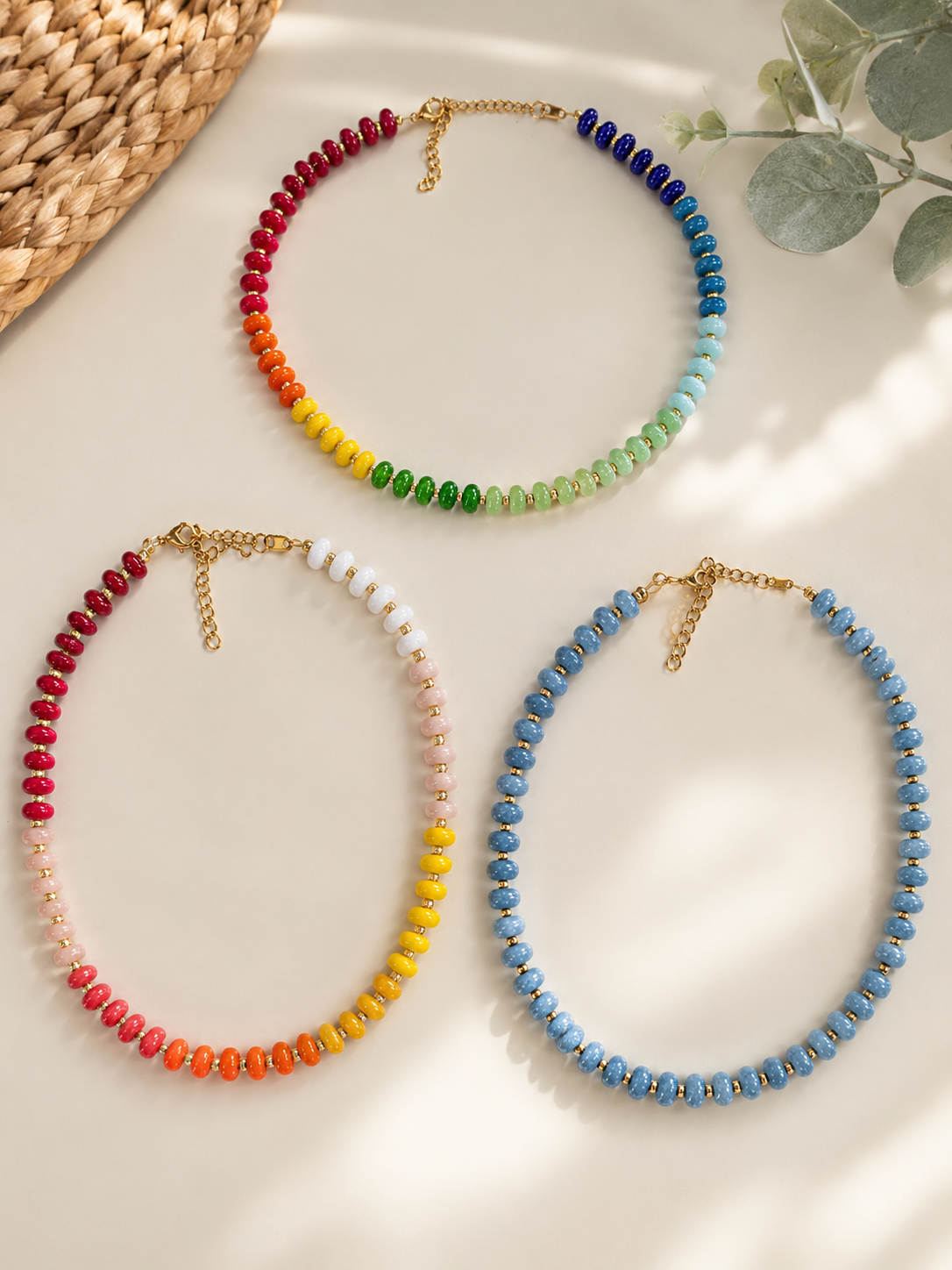 Sunset Bead Necklace