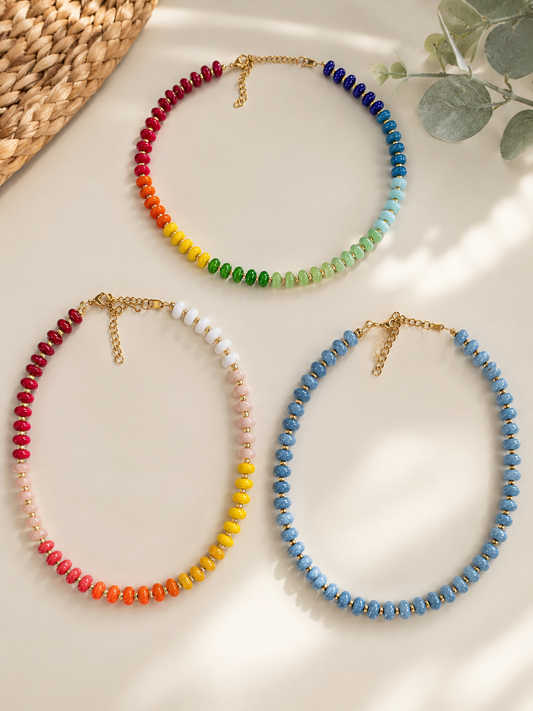 Sunset Bead Necklace
