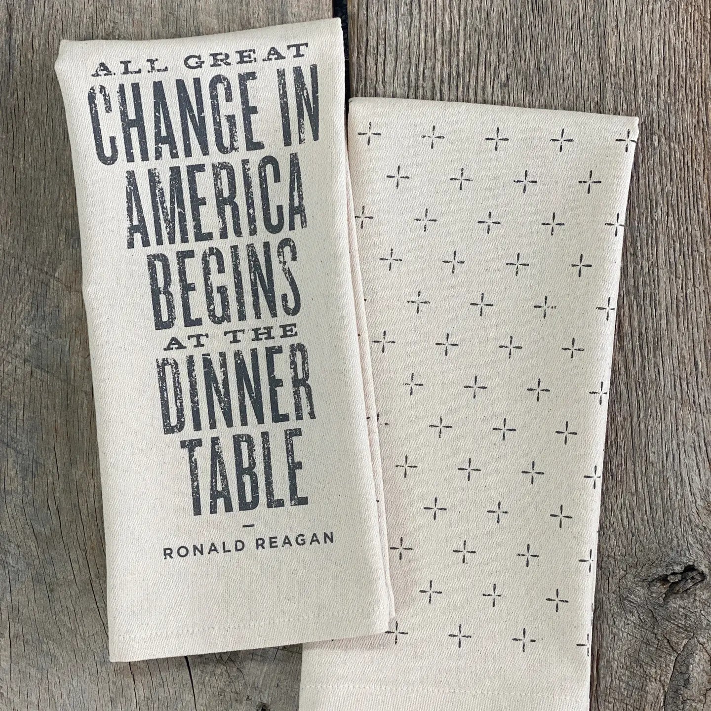 All Great Change Tea Towel