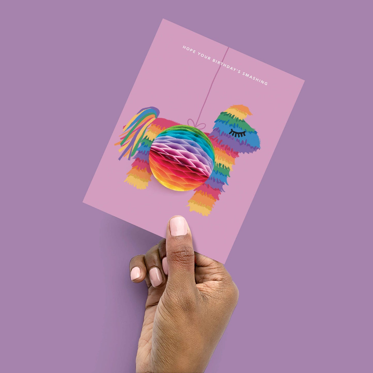  Piñata Pop-up Card - Birthday