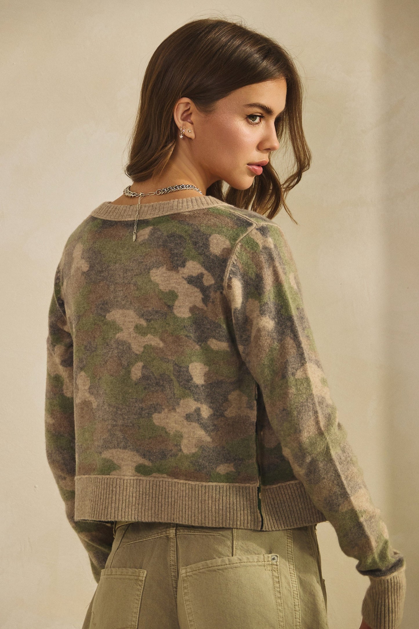 The Trailblazer Camo Cardigan