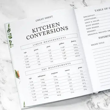 Family Recipe & Keepsake Journal