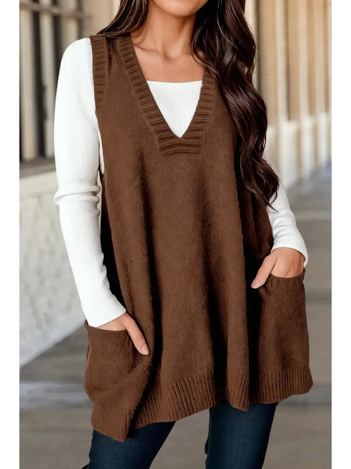 Psalm 136:1 Sweater Vest