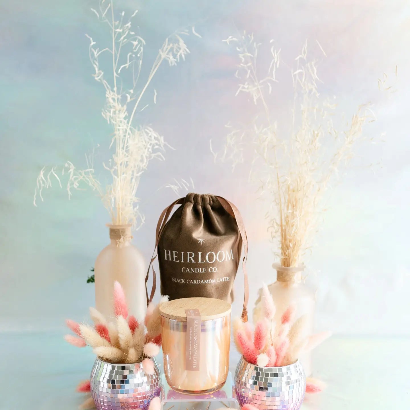 Iridescent Candle Arkansas Made